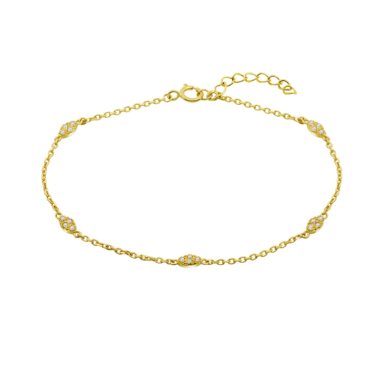 HIN00053/18 PULSERA.CIRCONITAS.16+2CM  1.19gr