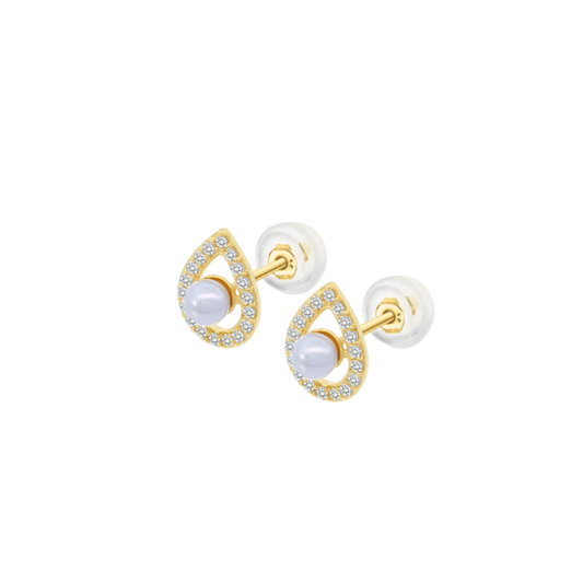 HIN00095 PDTES.SILI-ORO.PERLAS-BL.C  0.77gr