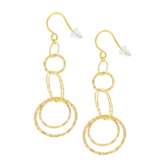 HIN00100 PDTES.9K.AMARI.CIERRGAN.SILIC.LARGO 0.95 gr