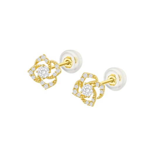 HIN00157 PDTES.SILI-ORO.FLOR.CIRCON  0.41gr