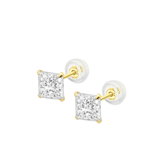 HIN00161/6 CHATON.SILI-ORO.CUADRADO.C  0.25gr