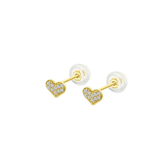 HIN00162 PDTES.SILI-ORO.CORAZON-7MM  0.48gr