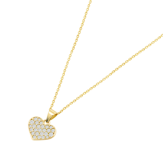 HIN00164/45 COLLAR.CORAZON-12MM.CIRC.4  1.56gr