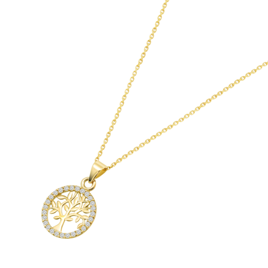 HIN00171/45 COLLAR.ARBOL-VIDA-12MM.CIR  1.46gr