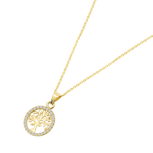 HIN00171/45 COLLAR.ARBOL-VIDA-12MM.CIR  1.46gr