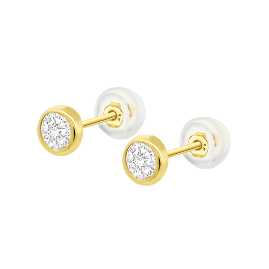 HIN00197/8 CHATON.SILI-ORO.8MM  1.84gr