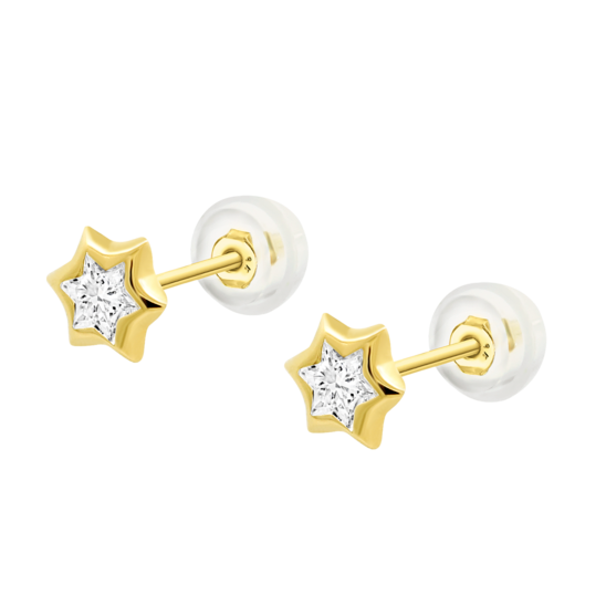 HIN00199/6 CHATON ESTRELLA.SILI-ORO.6  0.34gr