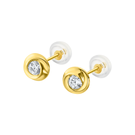 HIN00207 CHATON.SILI-ORO.REDONDO-7M  0.62gr