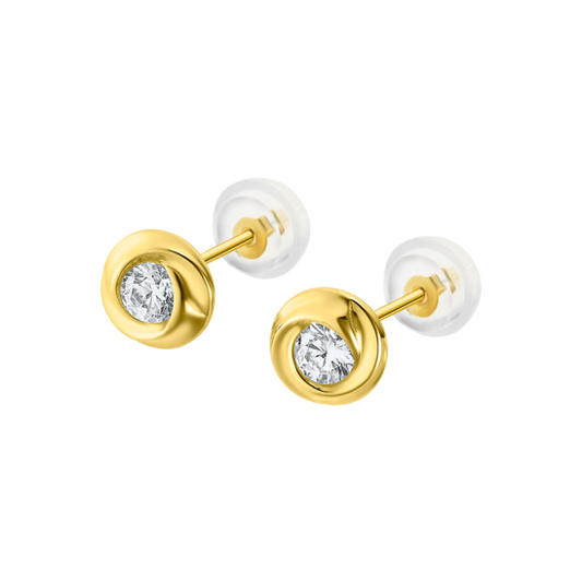 HIN00207 CHATON.SILI-ORO.REDONDO-7M  0.62gr