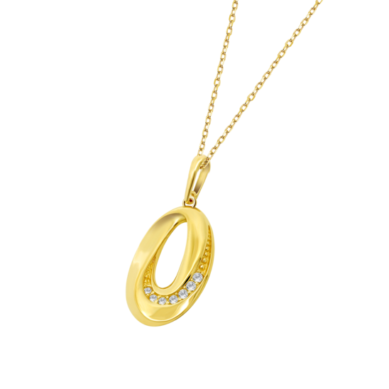 HIN00216/45 COLLAR.OVALADO-16MM.CIRC  1.48gr