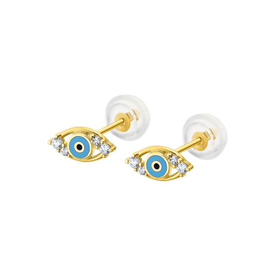 HIN00229 PDTES.AMA.SILI-ORO.OJO-9MM.ESMAL  0.49gr