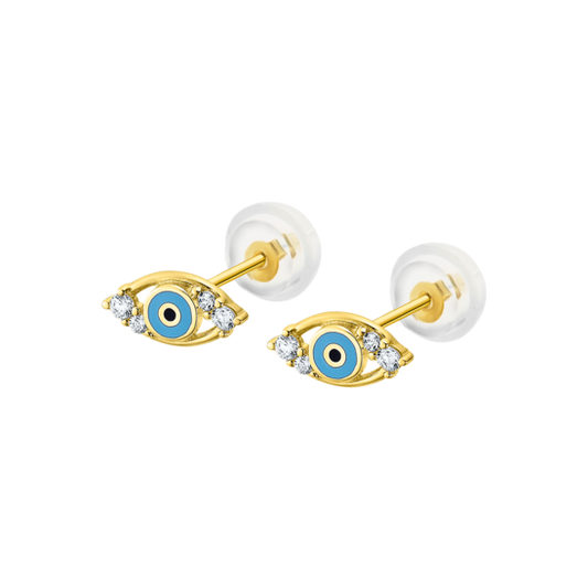 HIN00229 PDTES.AMA.SILI-ORO.OJO-9MM.ESMAL  0.49gr