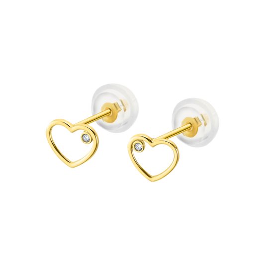 HIN00236 PDTES.SILI-ORO.CORAZON-6MM  0.33gr