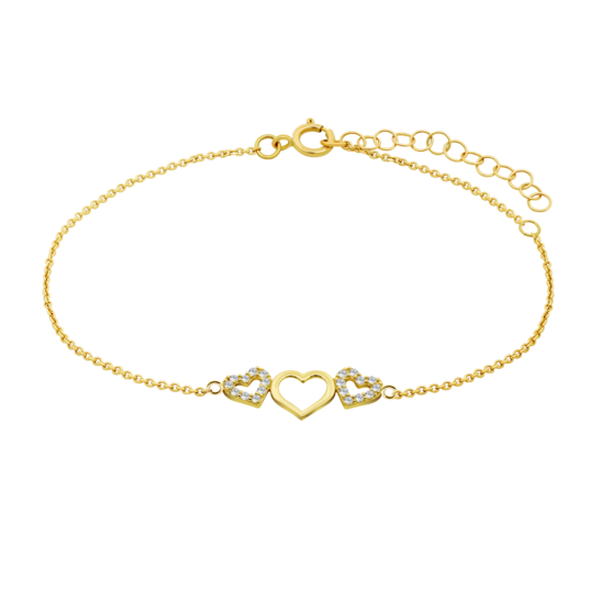 HIN00246/19 PULSERA.CORAZONES-19MM.CAL  0.95gr
