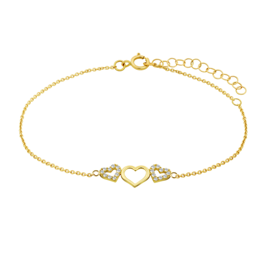 HIN00246/19 PULSERA.CORAZONES-19MM.CAL  0.95gr