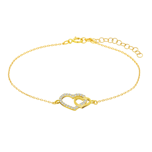 HIN00250/19 PULSERA.CORAZONES-13MM.16+  0.82gr