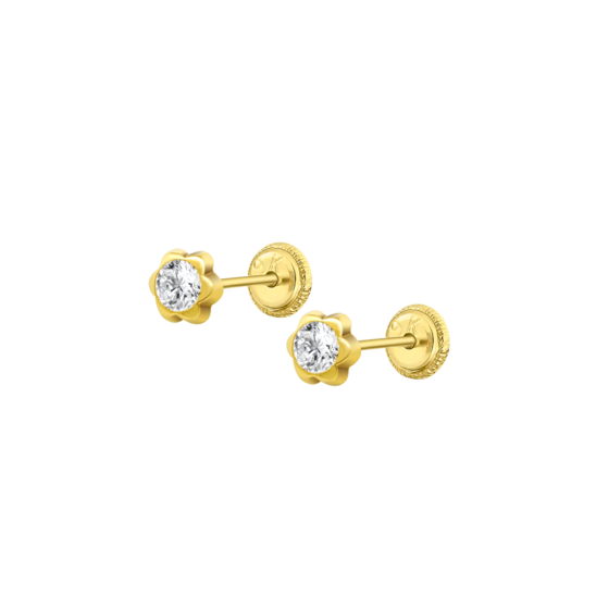 HIN00267/4 PNDT-BB.ROSCA.FLOR-4MM.CIR  0.17gr