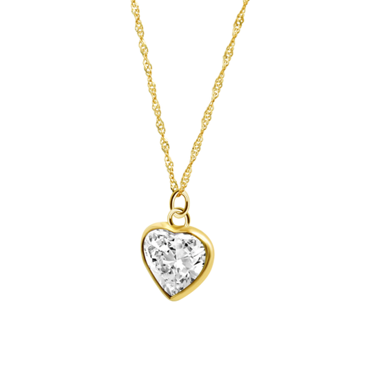 HIN00280/45 COLLAR.CORAZON-6MM.CIRC-BL  1.03gr