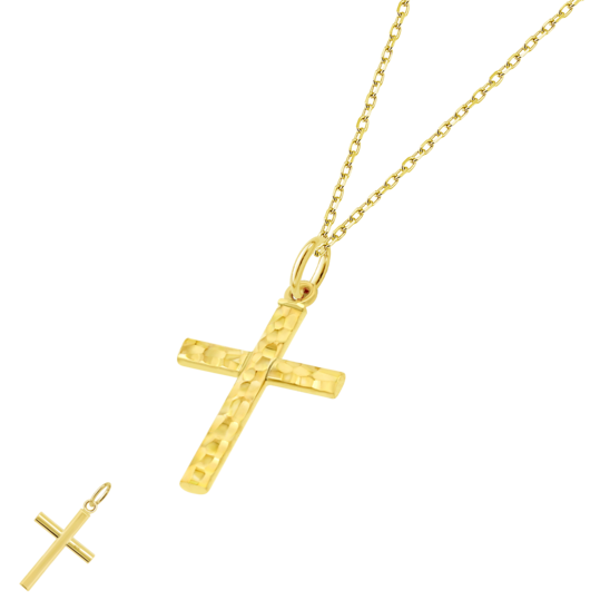 HIN00315/45 COLLAR.9K.AMARI.CRUZ.42+3CM