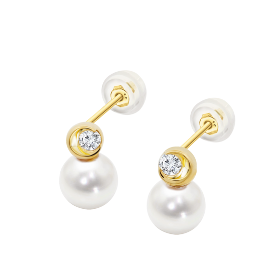 HIN00352/6 PDTES.9K.CIERPRES.AMARI.PERL-CULTI- 0.32 gr