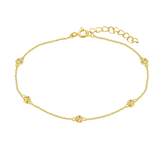 HIN00368/19 PULSERA.9K.AMARI.LISA.16+3CM