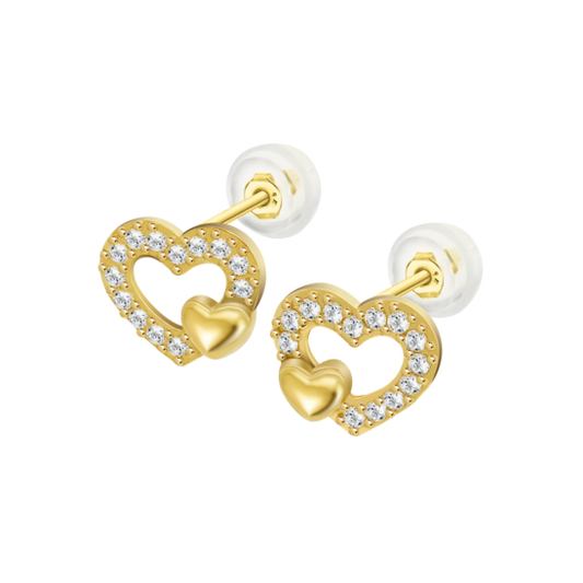 HIN00402 PDTES.9K.AMARI.SILI-ORO.CORAZON-9MM 0.71 gr