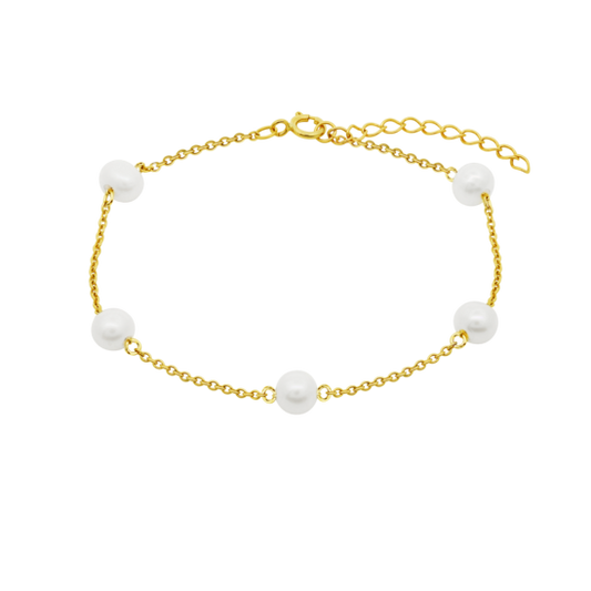 HIN00419/19 PULSERA.PERLAS.9K.AM/PERLAS-5.16+3C 0.65 gr