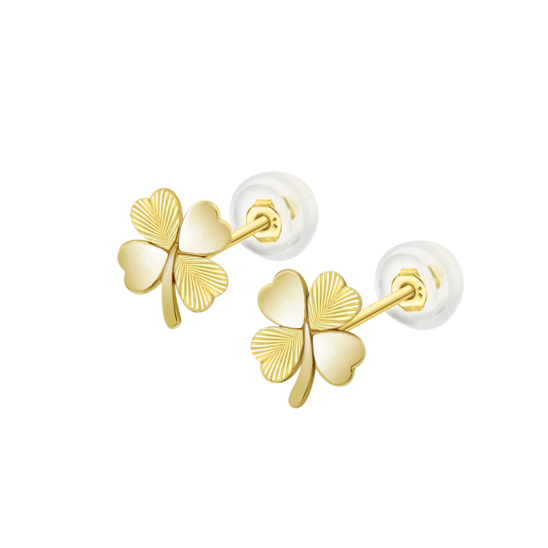 HIN00447 PEND.9K.TREBOL.CIERRESIL. 0.45gr