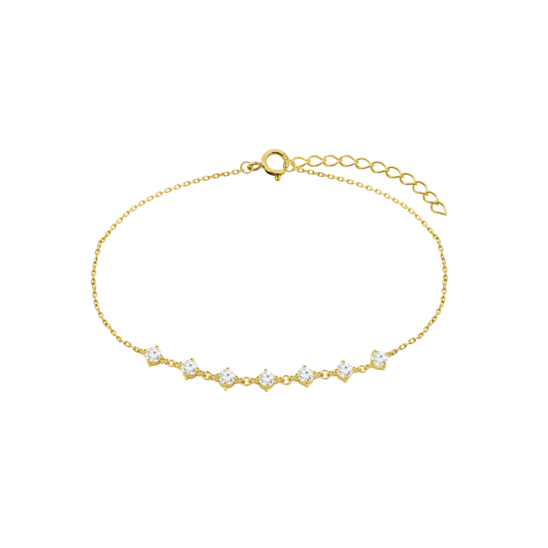 HIN00492/19 1 49gr  PULSERA.SRA.CIRCONITA.16+3CM