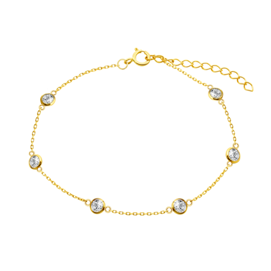 IC00347/18 PULSERA.6-CIRCONITAS-35MM  0.68gr