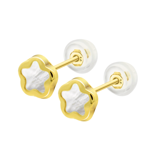 LG00032/8 PND.CSILIO.FLOR-NACAR.8MM  gr