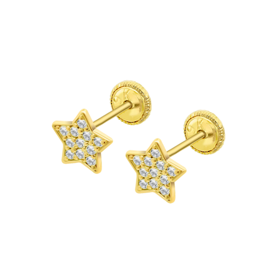 LG00087/8 CHATON.ROSCA.ESTRELLA-8MM.  0.38gr