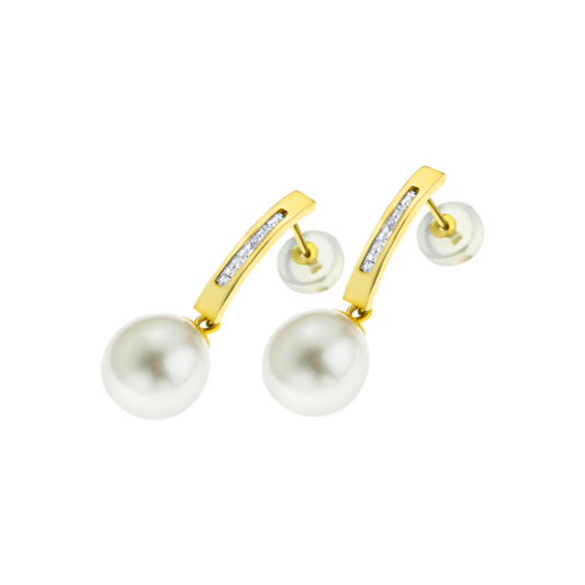 LG00091/8 PDTES.SILI-ORO.PERLA-8MM.C  0.4gr