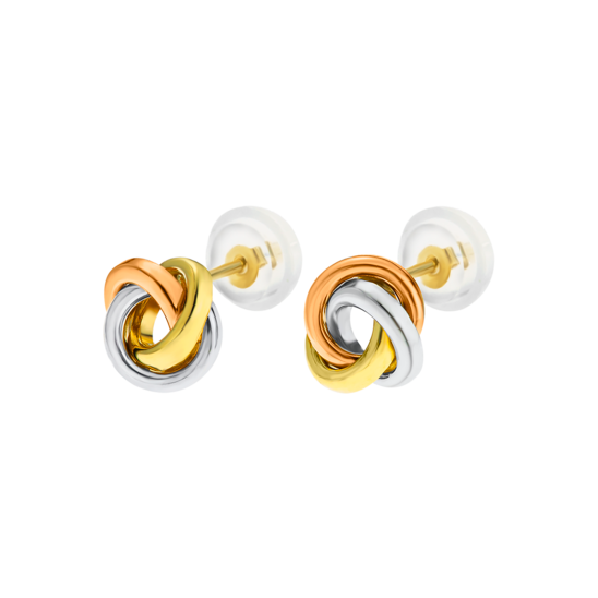 LG00092/7 PDTES.SILI-ORO.TRICOLOR.NUDO-7MM  0.5gr