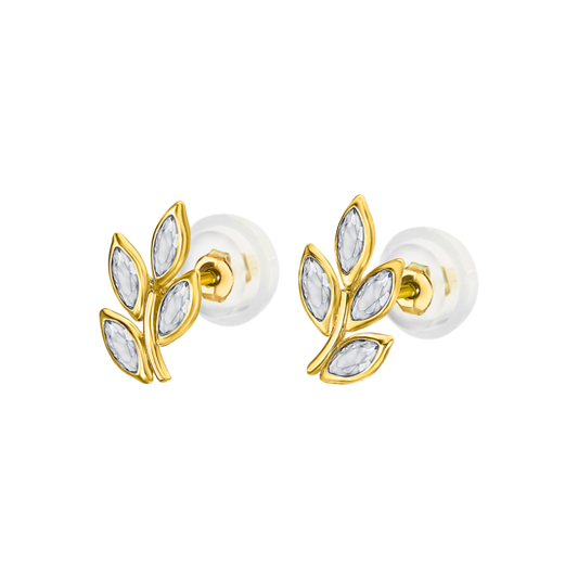 LG00126 PDTES.SILI-ORO.HOJAS.10mm.  0.3gr