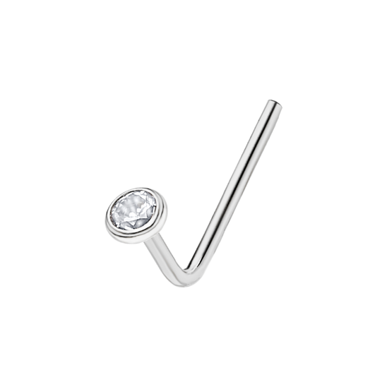 LG00171 PIRCING.BLANCO.CIRC-2MM.  0.08gr