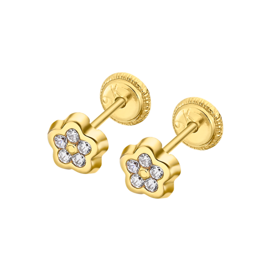 LG00279 CHATON.CROSCA.FLOR-5MM.CIR  0.33gr