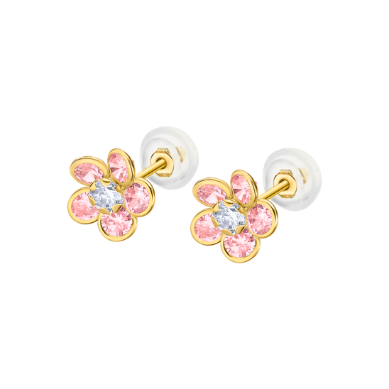 LG00281 PDTES.SILI-ORO.FLOR-8MM.CI  0.47gr