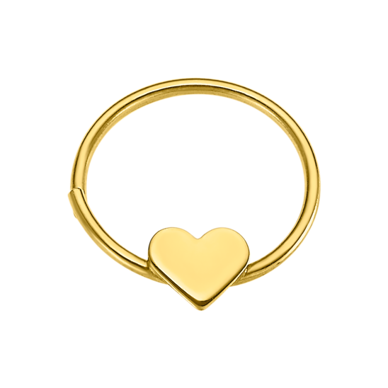 LG00294 PIRCING.ARO.CORAZON.LISO  0.12gr