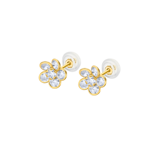 LG00302 PDTES.9K.AMARI.SILI-ORO.FLOR-8MM.CI 0.36 gr