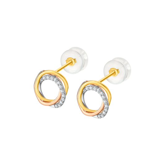 LU00007 PDTES.SILI-ORO.TRICOLOR.NUDO-10M  0.75gr