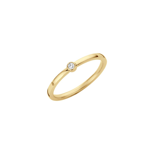 Melano Friends Mini CZ Ring Crystal - melanojewelry