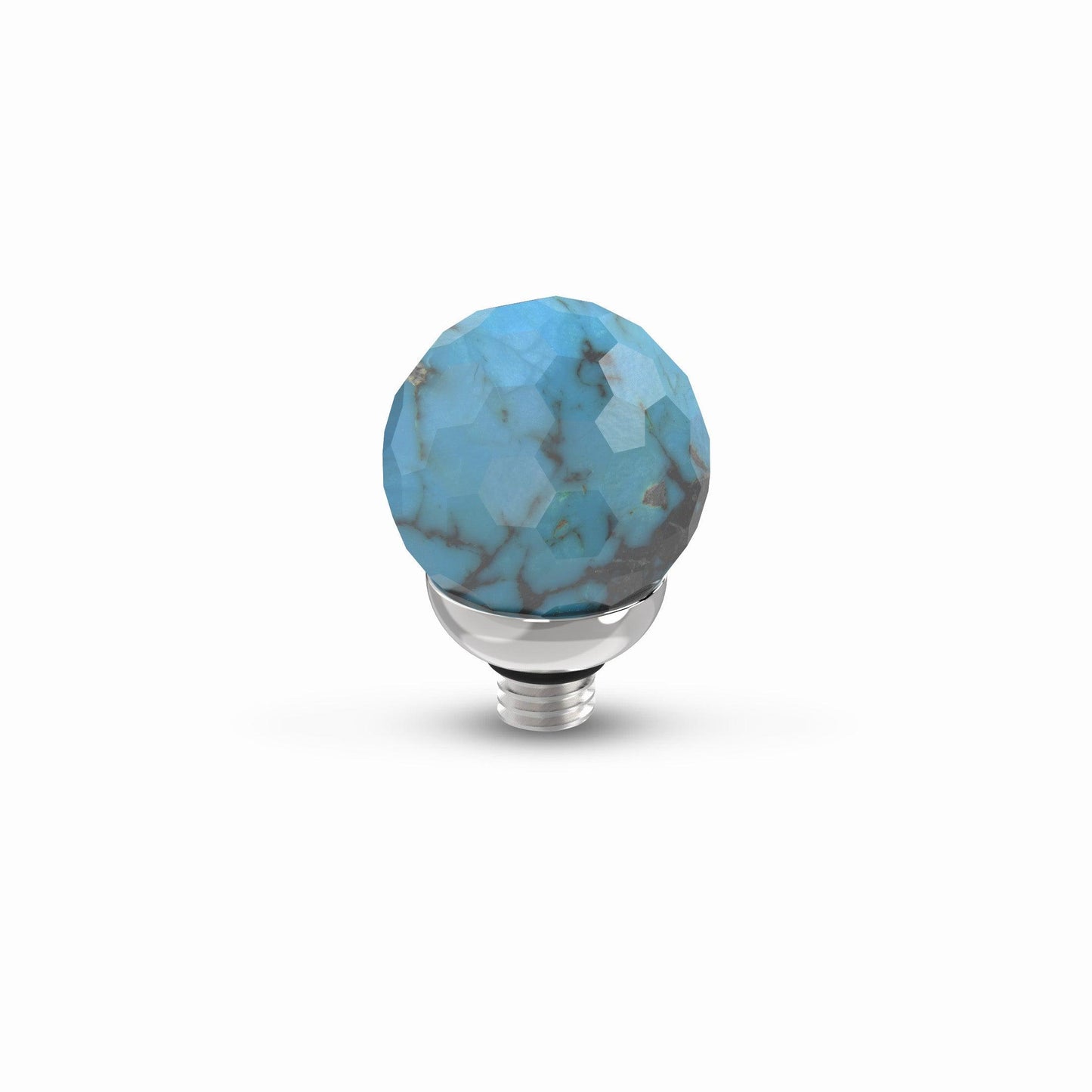 Melano Twisted Gemstone Facet Ball Steentje - melanojewelry