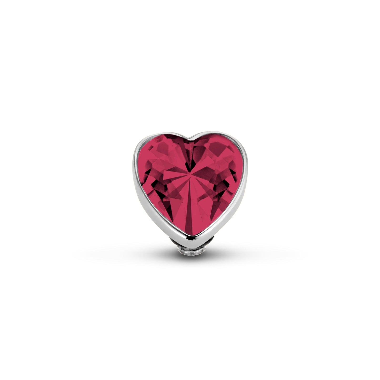 Melano Twisted Heart Steentje - melanojewelry
