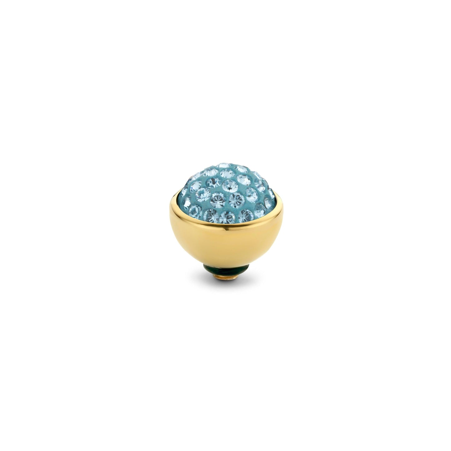 Melano Twisted Shiny Steentje - melanojewelry