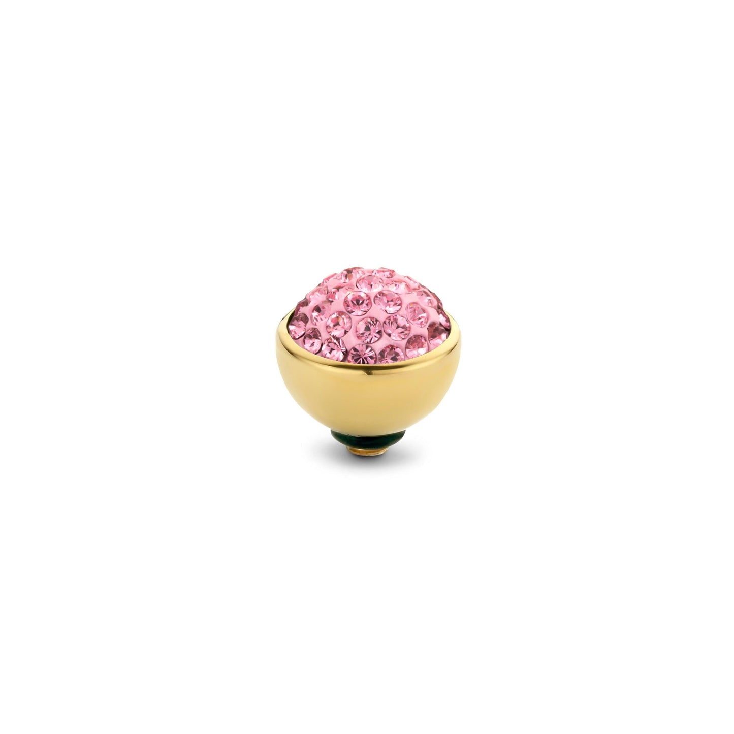 Melano Twisted Shiny Steentje - melanojewelry