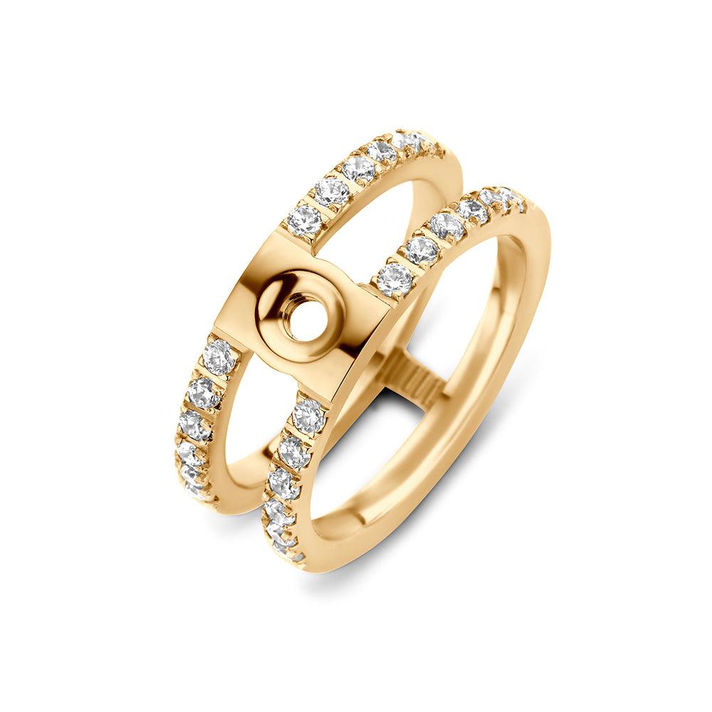 Melano Twisted Trista CZ Ring - melanojewelry