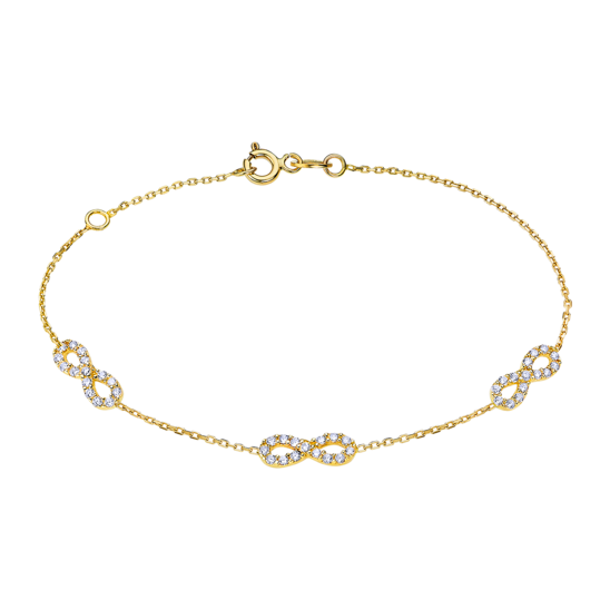 VG00011/18 PULSERA.3-INFINITOS-11MM.C  1.38gr