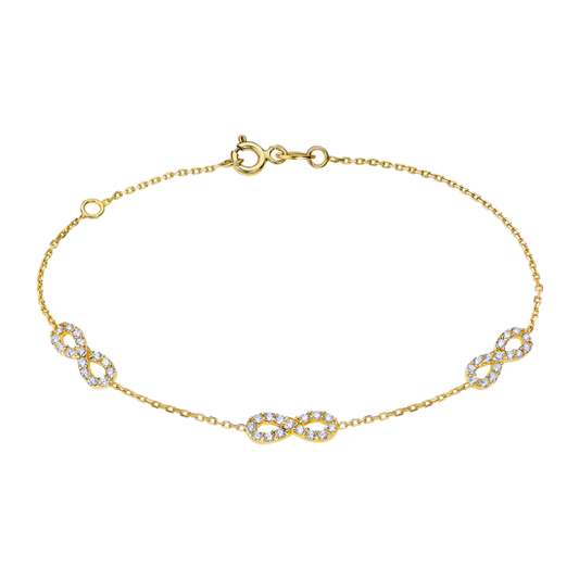 VG00011/18 PULSERA.3-INFINITOS-11MM.C  1.38gr