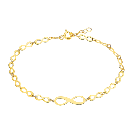 VG00081/18 PULSERA.CADENA-INFINITOS.1  1.04gr